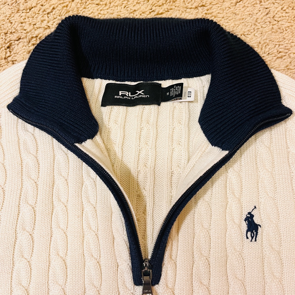 Rlx Ralph Lauren Merino Wool Sweater